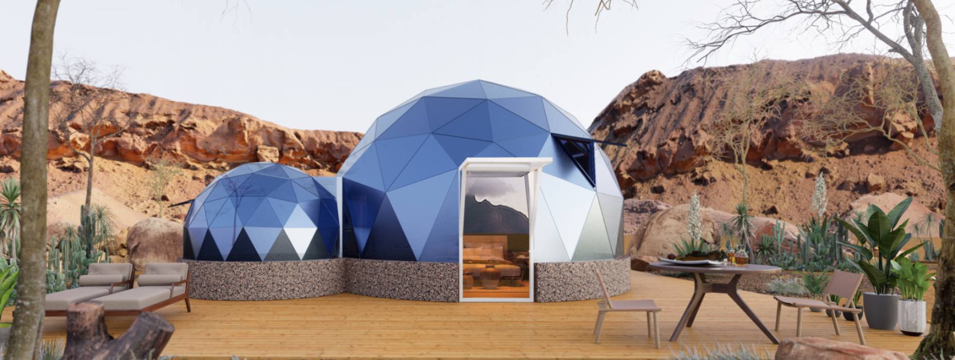 通渭县球形智能光伏玻璃星空房